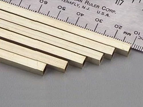 KS трубка латунная квадратная 300х4х4х0,45мм (2шт.)