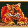 Алмазная мозаика с нанесенной рамкой 40х50 ОГНЕННЫЙ (22 цвета)