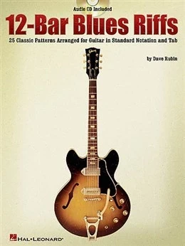 HL00699622 12-Bar Blues Riffs (Book And CD)