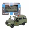 Машина "АВТОПАНОРАМА", хаки, 1/50, инерция, в/к 12*7*5,5 см
