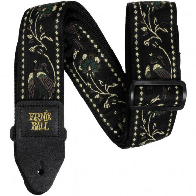 Ремень для гитары ERNIE BALL 5372 Jacquard Black Pleasant Pheasant