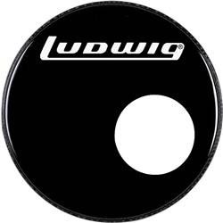 LUDWIG LW6624 24" пластик для бас-барабана, фронтальный, с отверсием
