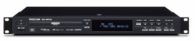 Мультимедиа плеер Tascam BD-MP4K Blu-ray, DVD, CD, SD карт, USB