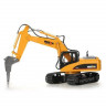 Радиоуправляемый экскаватор c отбойным молотом HUI NA TOYS 2.4G 16CH 1/14 RTR