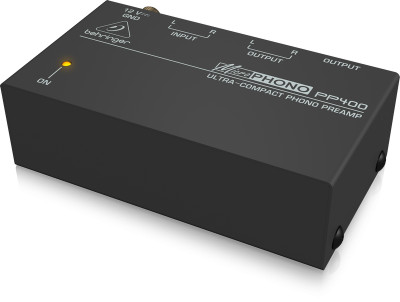 Предусилитель Behringer PP400 для проигрывателей виниловых дисков