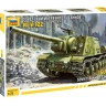 Советский истребитель танков ИСУ-122 (без клея) 1/72