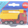 Грузовик Siku 1075 1/50, 9 см, красный/желтый