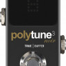 Педаль эффектов TC electronic POLYTUNE 3 NOIR гитарный тюнер