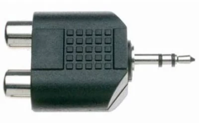 STAGG AC-2CFJMSH Адаптер Double RCA F-стерео мини "джек" M