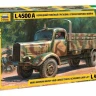 Сборная модель ZVEZDA Немецкий тяжелый грузовик L 4500A, 1/35