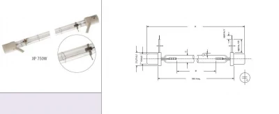 SYLVANIA XP 1500W (9023475) лампа для стробоскопа 1500 Вт , 500 час