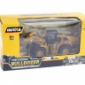 Металлический фронтальный погрузчик HUI NA TOYS 1/50