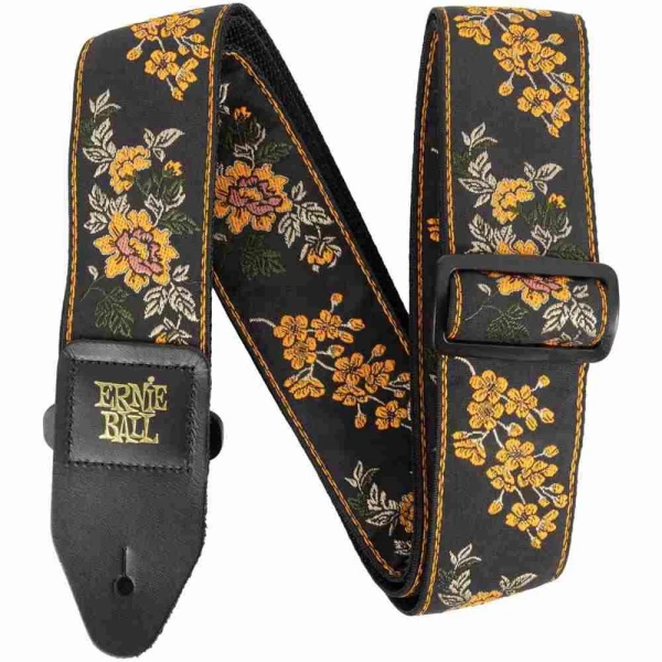 Гитарный/бас ремень ERNIE BALL 5363 Tangerine Blossom Jacquard