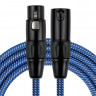 Кабель микрофонный Kirlin MWC-270 6M BLA, 6 м