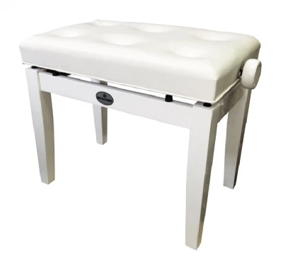 Банкетка для пианино BRAHNER BP-160A WH регулируемая