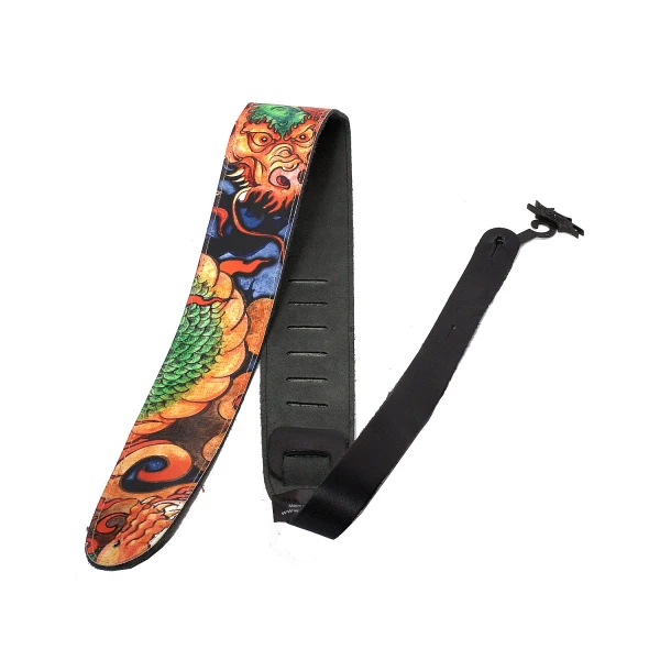 Perri's P25TJ-651 TATTOO JOHNNY - ремень для гитары кожаный