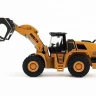 Металлический фронтальный погрузчик бревен HUI NA TOYS 1/50