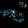 SAVAREZ F70M4 FOCUS струны для бас-гитар (45-65-85-105)