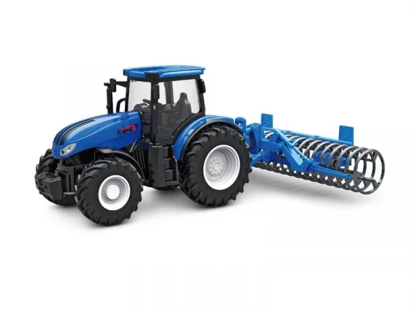 Р/У фермерский трактор Korody с сеноподборщиком, мет. кузов 1/24 2.4G 6CH RTR