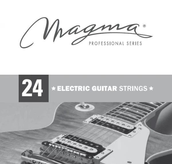 Одиночная струна для электрогитары 24 Magma Strings GE024N