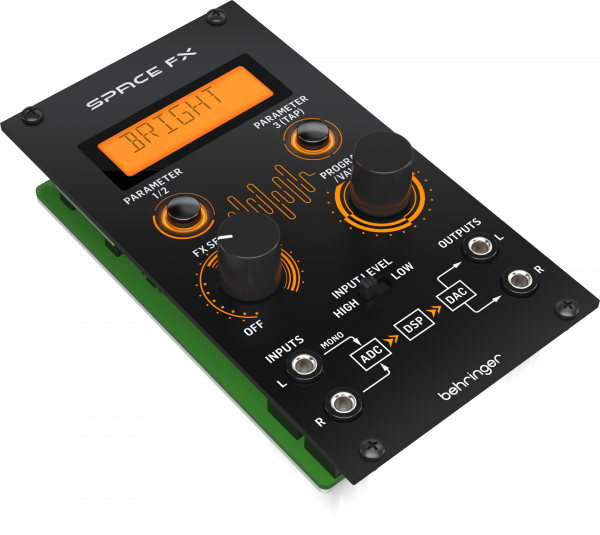 Стерео модуль мультиэффектов Behringer SPACE FX 24-битный