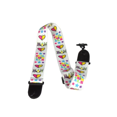 Perri's LPCPSA-1111 SKELANIMALS HEARTS - ремень для гитары полиэстер