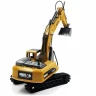 Металлический экскаватор с ковшом + самосвал HUI NA TOYS 1/50