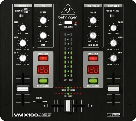 DJ пульт Behringer VMX100USB