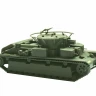 Советский легкий танк Т-28 1/100
