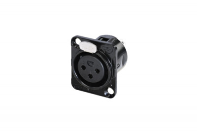 Панельный разъем Rean RC3FDL-B XLR female